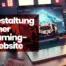 gestaltung gaming website